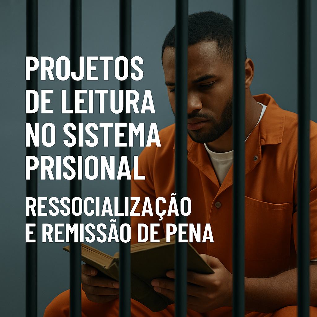 remição de pena por leitura, CNJ, advogado execução penal, ressocialização prisional, Resolução 391/2021, direitos do preso, leitura prisional, remição